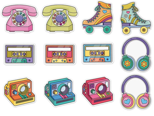 Retro Remix Groovy Accents - US 7359