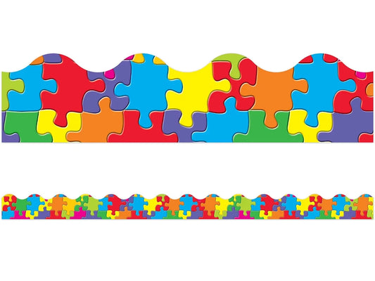 Jigsaw Puzzle Scalloped Border - US 5934
