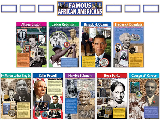 Famous African Americans Bulletin Board Set - US 4722