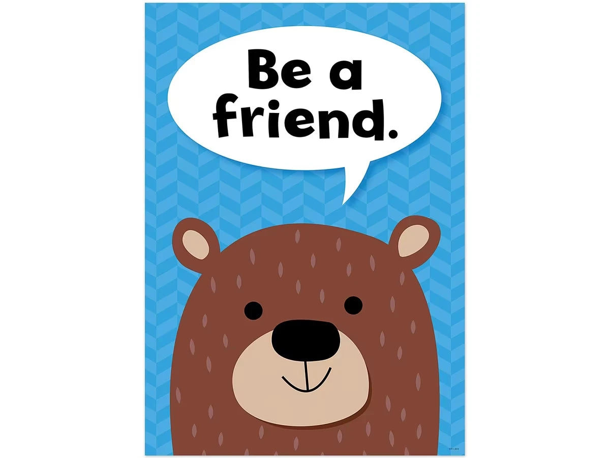 Woodland Friends Be a Friend Poster - US 6656