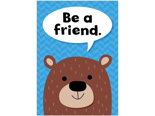 Woodland Friends Be a Friend Poster - US 6656