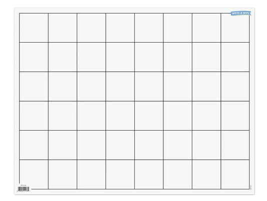 Write & Wipe Graph Page Poster - US 6671