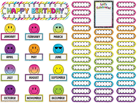 Brights 4Ever Birthday Bulletin Board Set - US 2325
