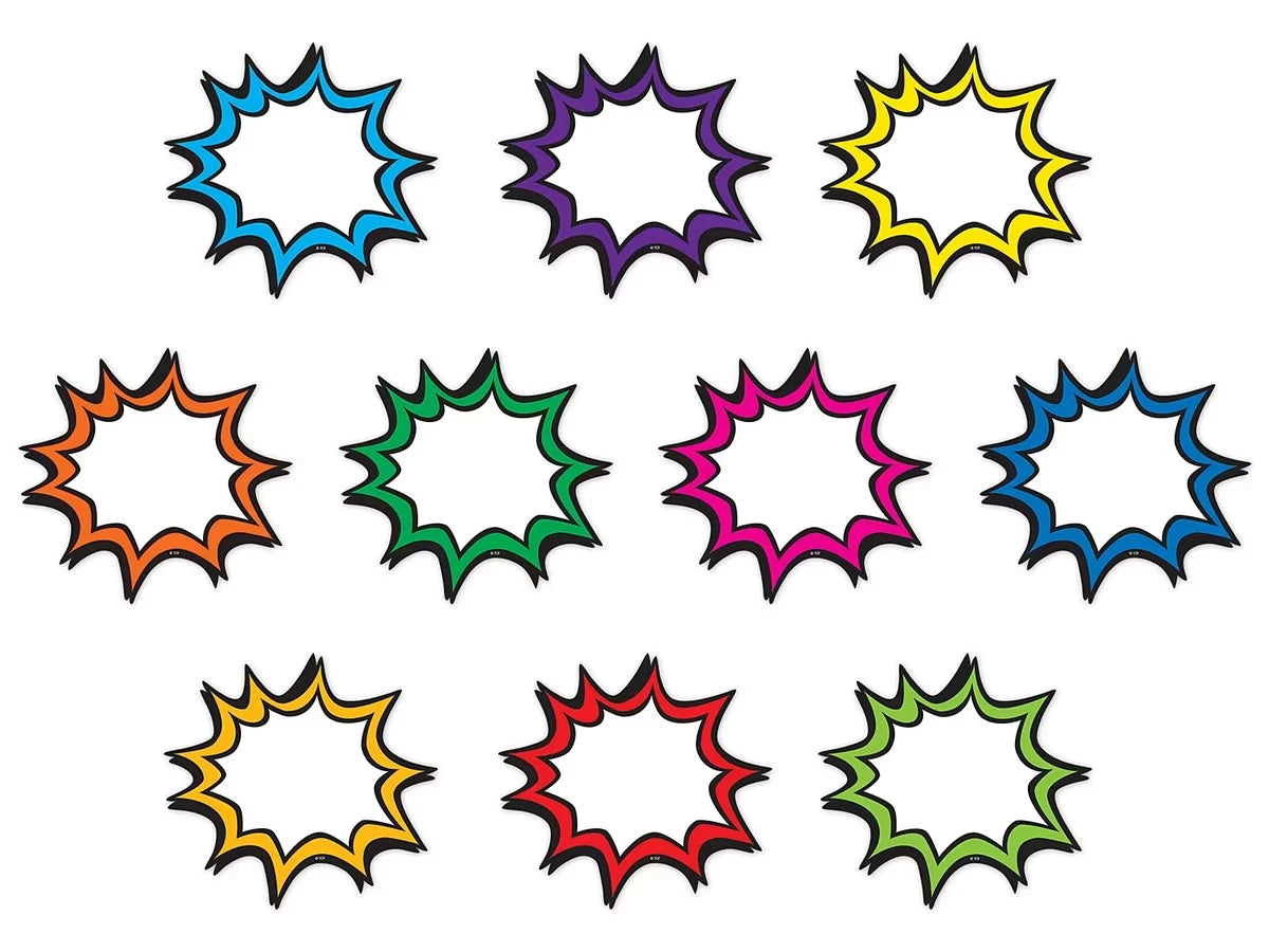 Superhero Burst Accents - US 3837