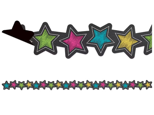 Chalkboard Brights Star Magnetic Border - US 3245