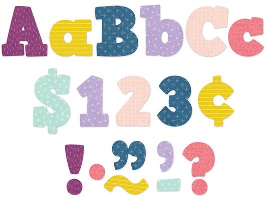 Oh Happy Day! 4" Punch-Out Letters - US 6852
