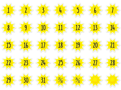 Farm Friends Calendar Mini Accents - US 1202