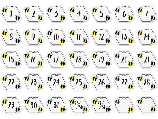 Busy Bees Calendar Mini Accents - US 9389