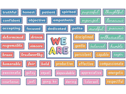 We Stick Together Motivational Bulletin Board Set - US 6649