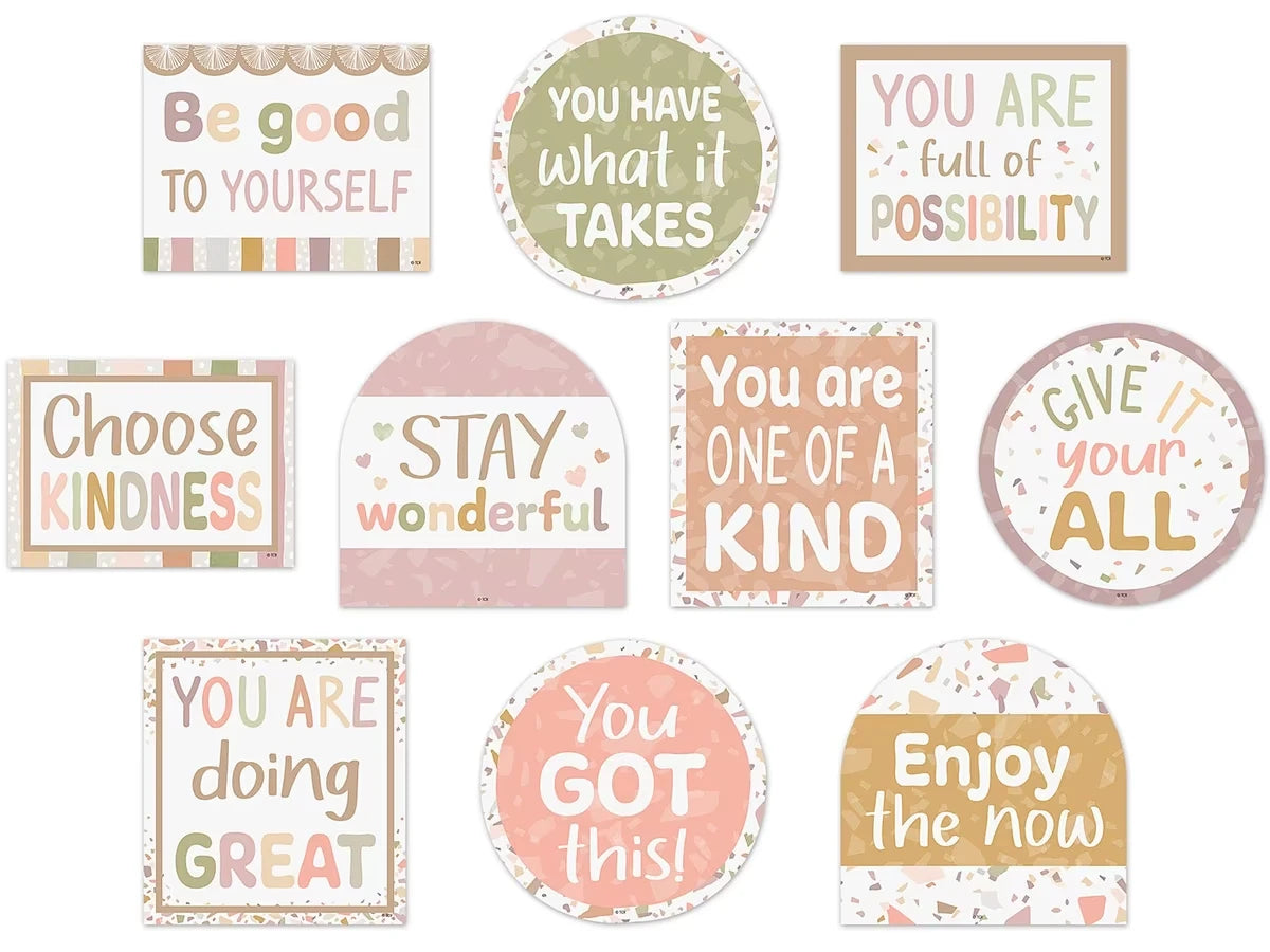 Terrazzo Tones Motivational Accents - US 6737