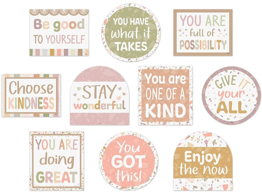 Terrazzo Tones Motivational Accents - US 6737