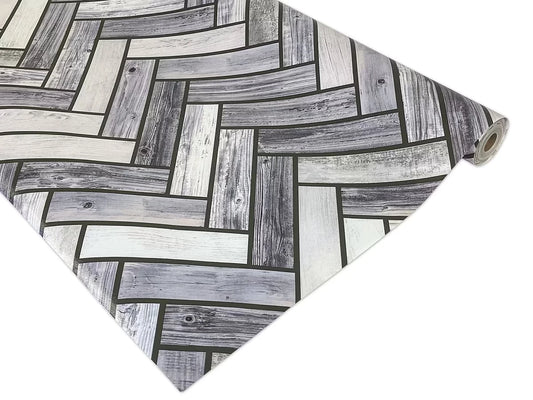 White & Gray Wood Better Than Paper® Roll - US 8382