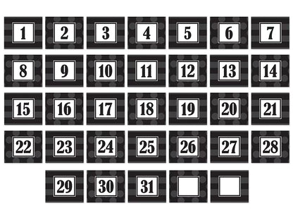 Sassy Double-Sided Calendar Mini Accents - US 2945