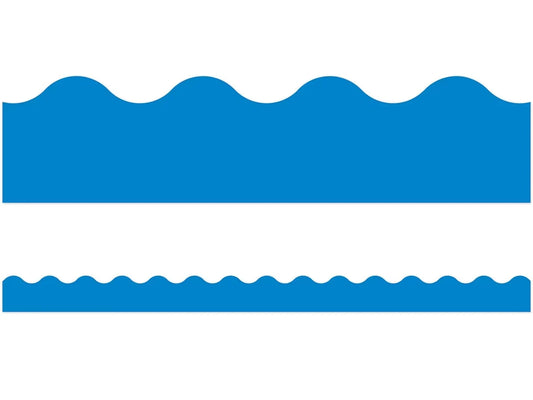 Blue Scalloped Border - US 2241