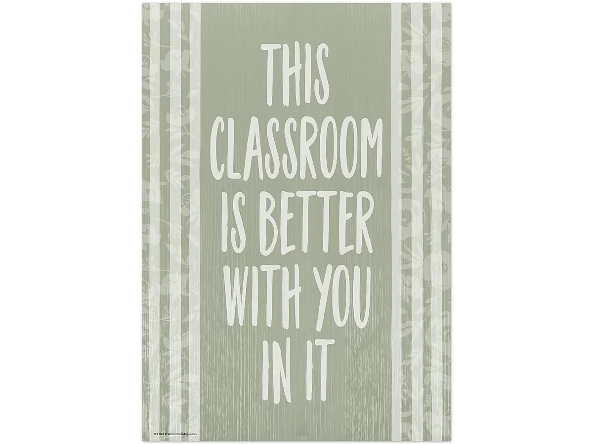 Classroom Cottage Better with You Poster - US 3066