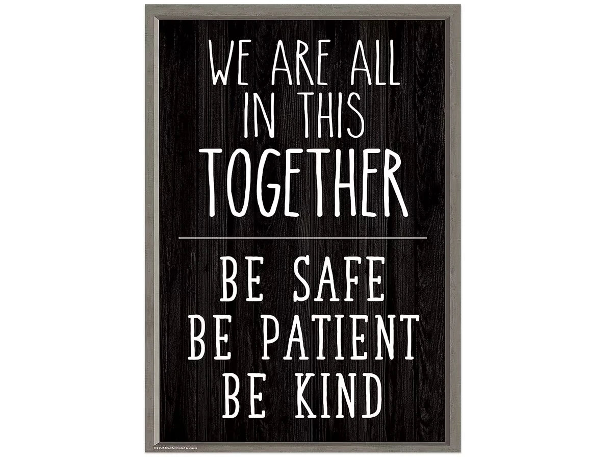 Home Sweet Classroom We Are All in This Together Poster - US 1286