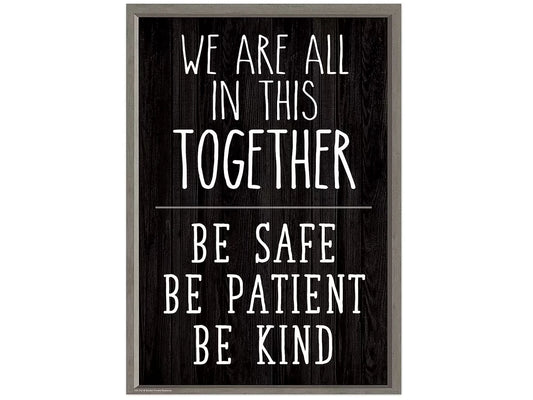 Home Sweet Classroom We Are All in This Together Poster - US 1286