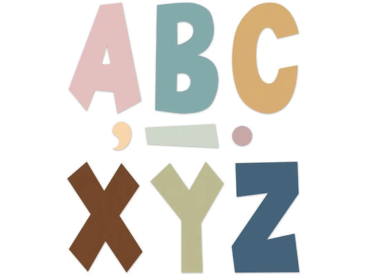 Everyone Is Welcome 7" Punch-Out Letters - US 1042