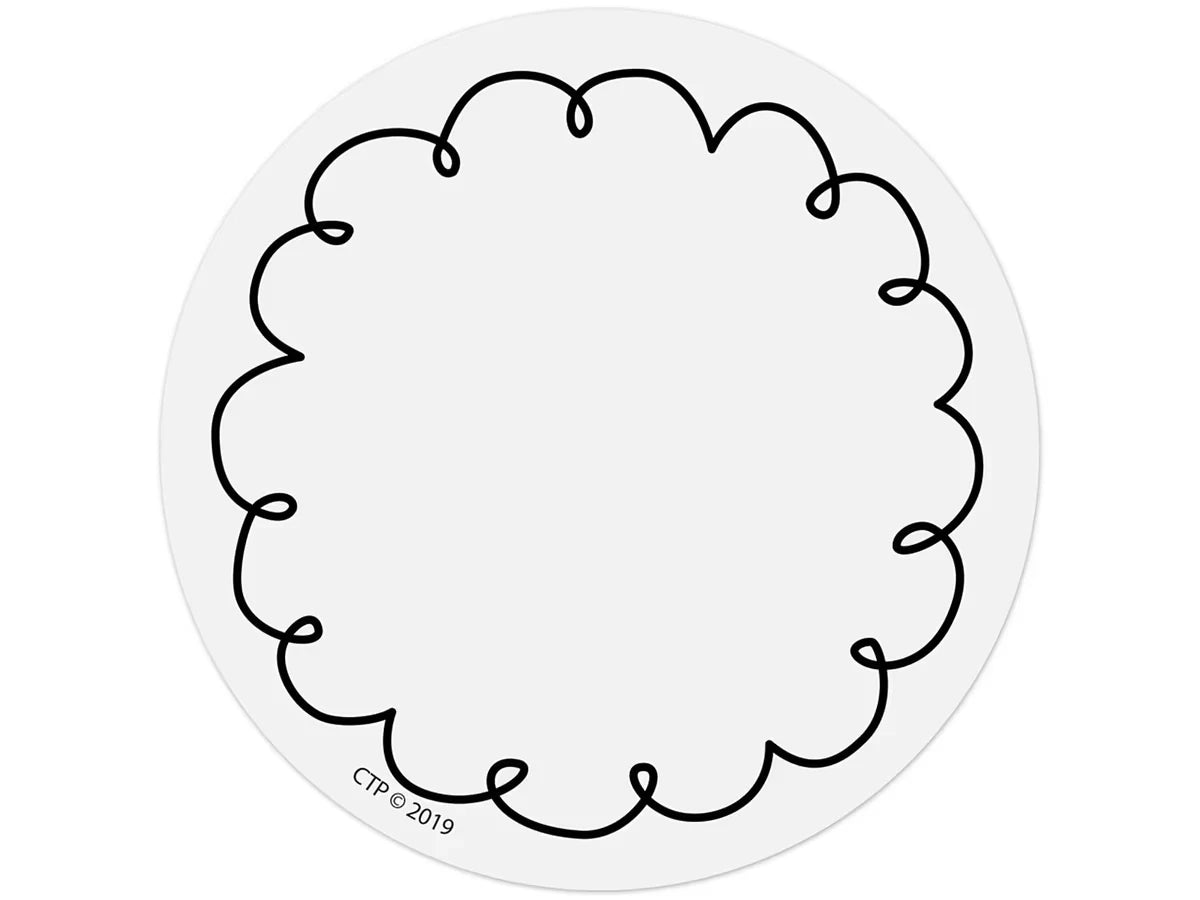 Black & White Circle Mini Accents - US 3321