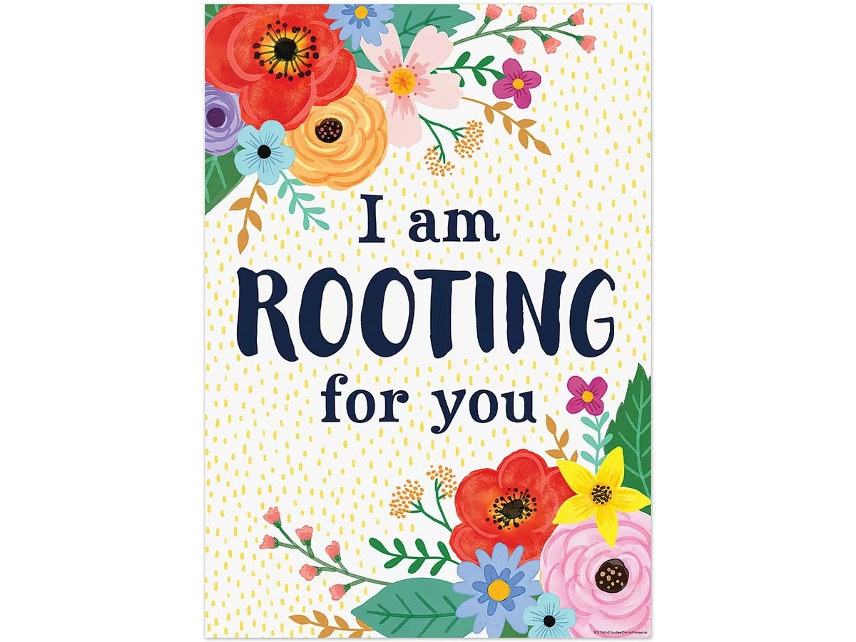 Wildflowers Rooting for You Poster - US 6441