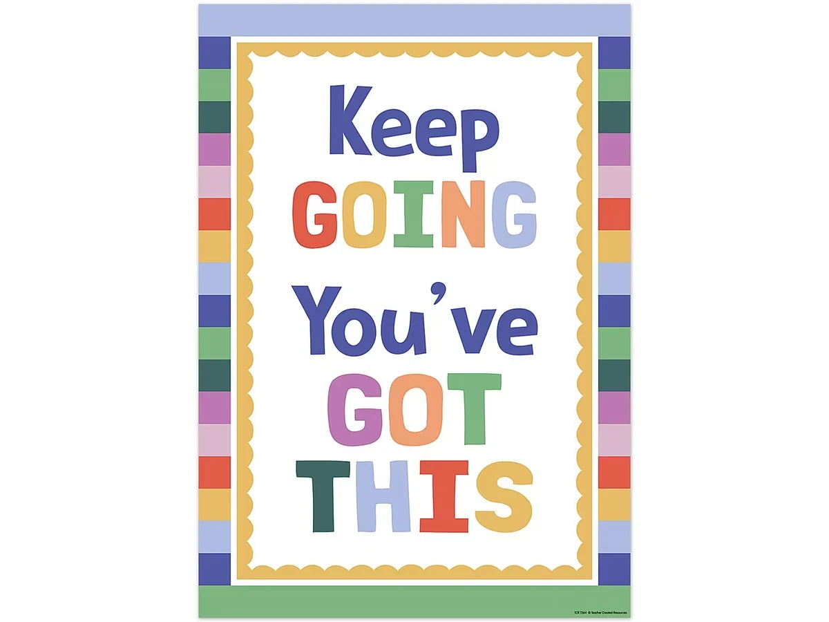 Color Crush Keep Going Poster - US 3403