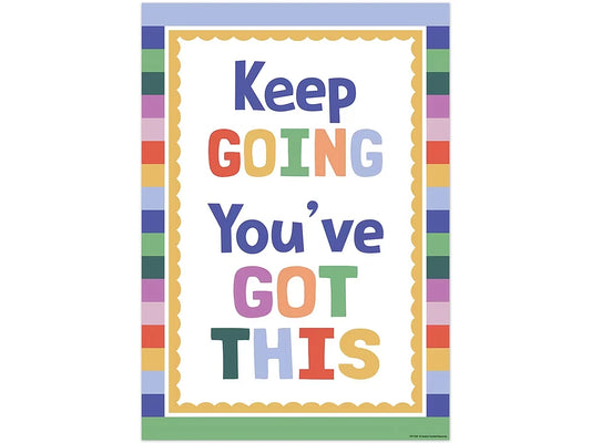 Color Crush Keep Going Poster - US 3403