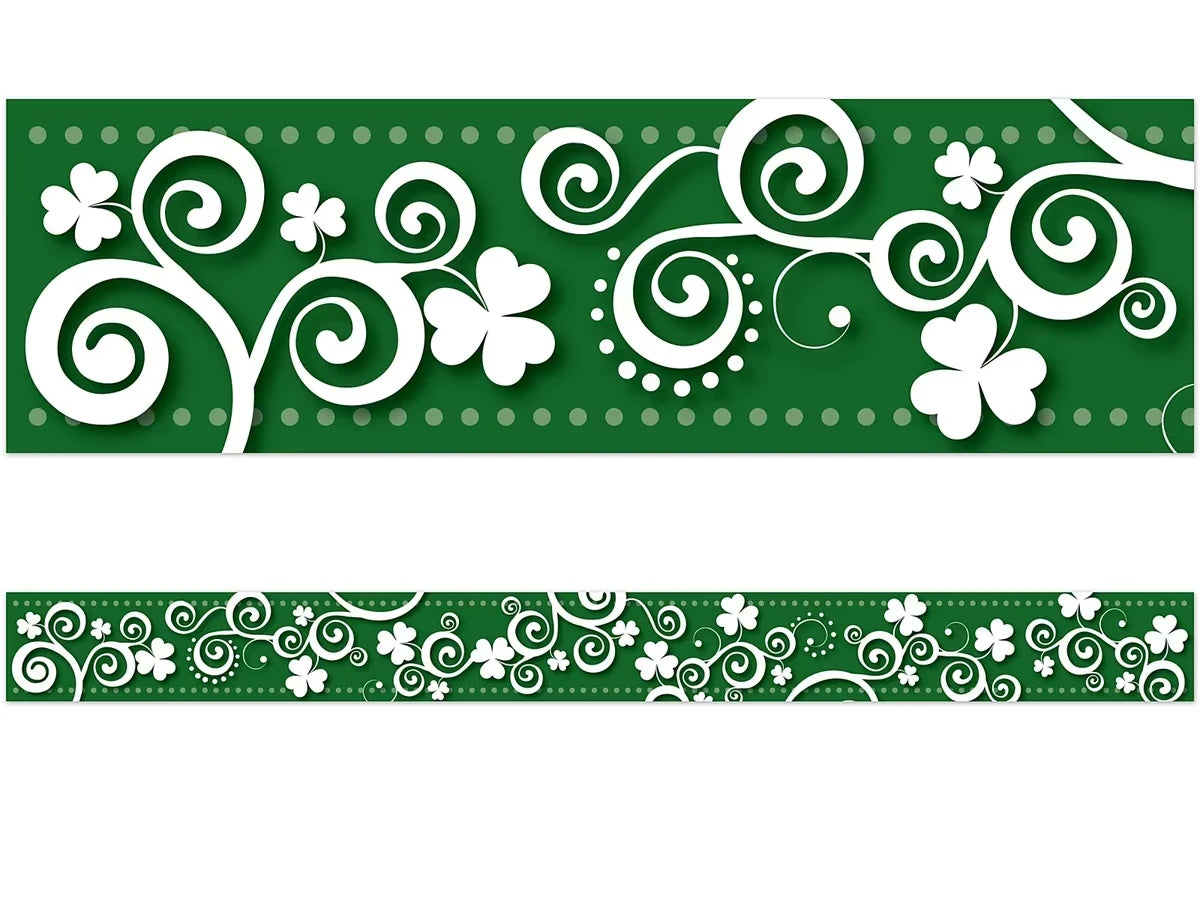 Hearts & Clovers Double-Sided Holiday Border - US 3511