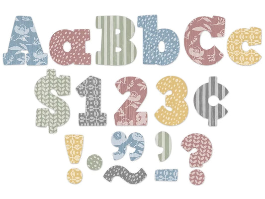 Classroom Cottage 4" Punch-Out Letters - US 1024