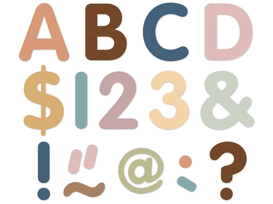 Everyone Is Welcome 2" Punch-Out Letters - US 2035
