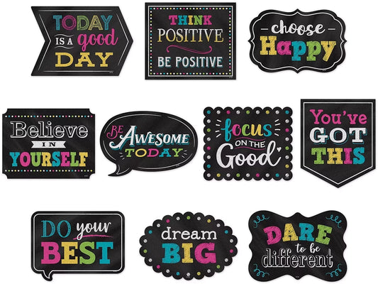 Chalkboard Brights Motivational Accents - US 5611