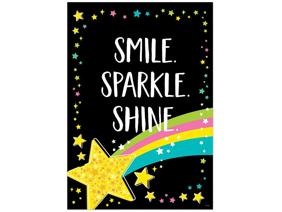 Star Bright Smile Sparkle Shine Poster - US 8953