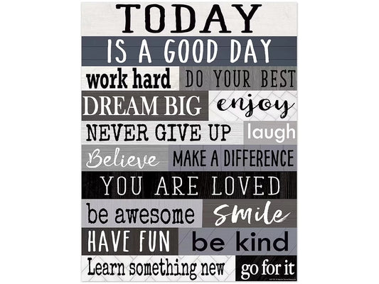 Modern Farmhouse Today Is a Good Day Poster - US 9184