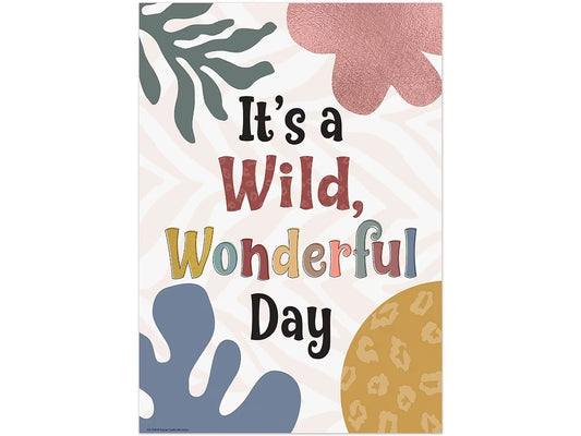 Wonderfully Wild Wonderful Day Poster - US 5893