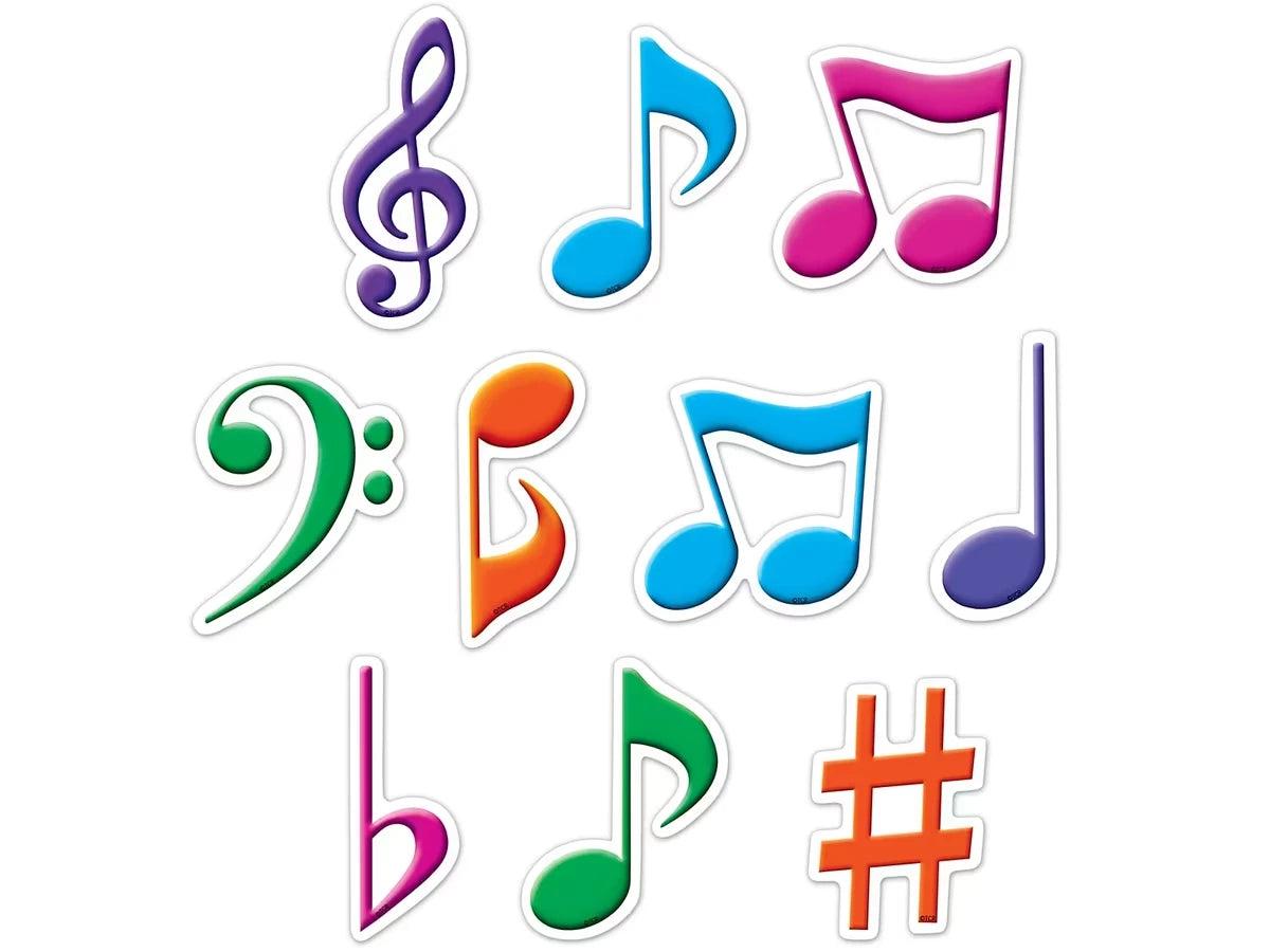 Musical Note Mini Accents - US 1979