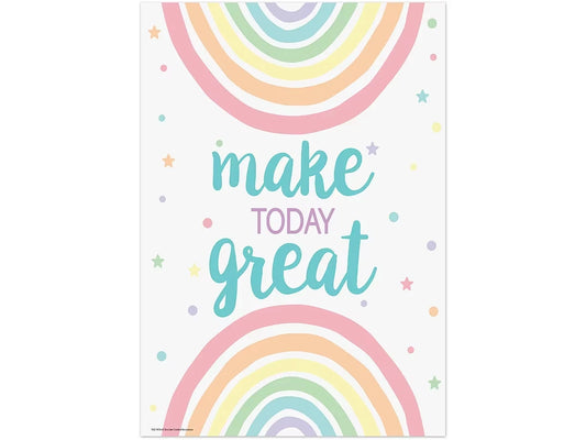 Pastel Pop Make Today Great Poster - US 5624