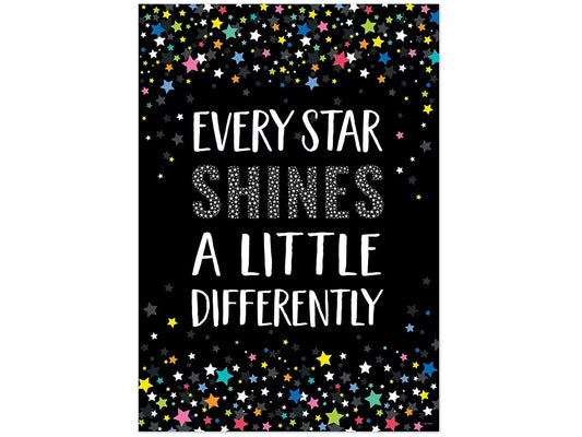 Star Bright Every Star Shines Poster - US 6008