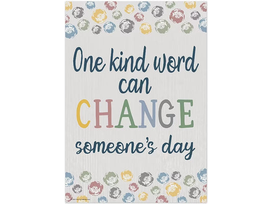 Classroom Cottage One Kind Word Poster - US 6469