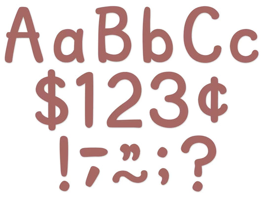 Wonderfully Wild 4" Punch-Out Letters - US 3107