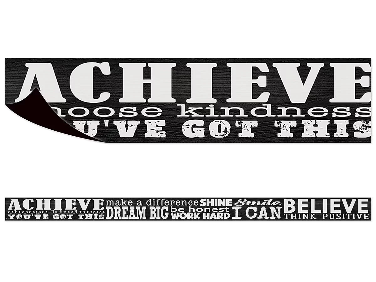 Modern Farmhouse Positive Sayings Magnetic Border - US 7021