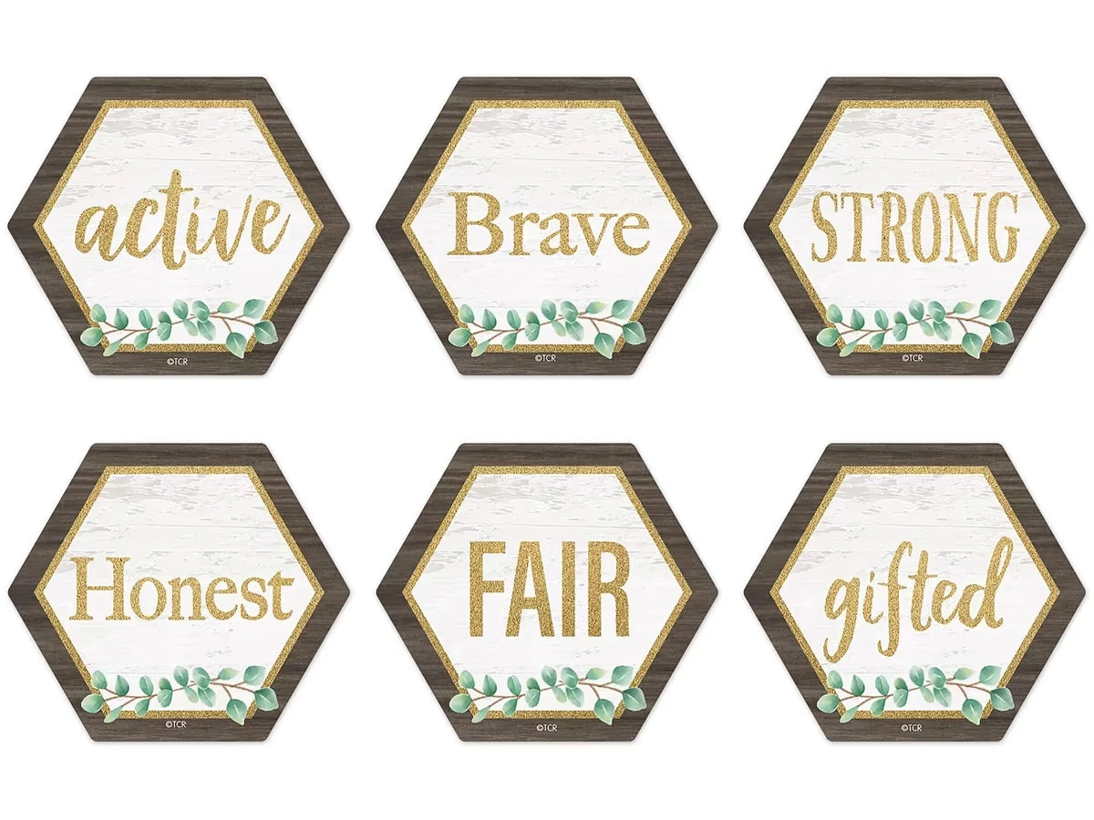 Eucalyptus Motivational Mini Accents - US 6328