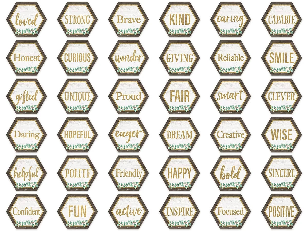 Eucalyptus Motivational Mini Accents - US 6328