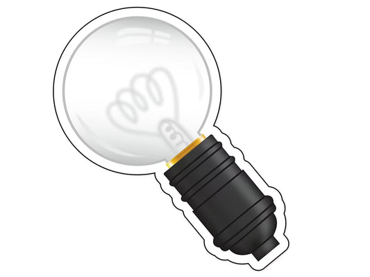 Industrial Chic Light Bulb Accents - US 6338