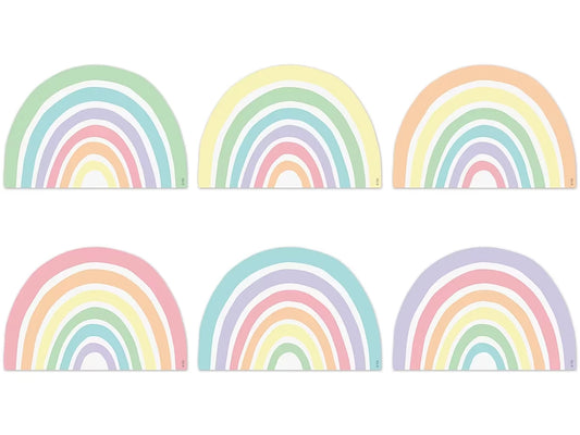 Pastel Pop Rainbow Accents - US 7206