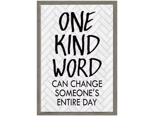 Modern Farmhouse One Kind Word Poster - US 3992