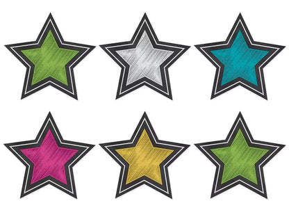 Chalkboard Brights Star Accents - US 2647