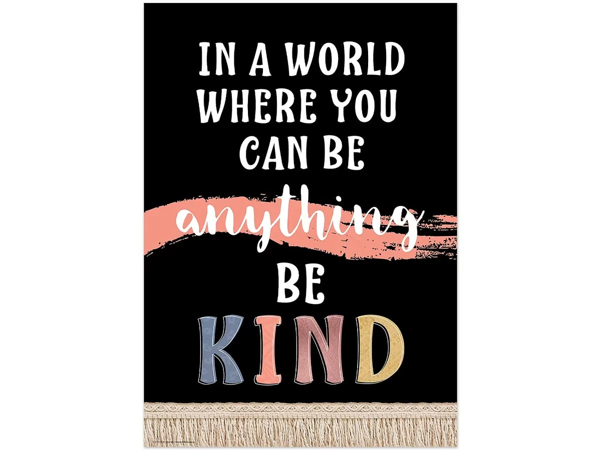 Wonderfully Wild Be Kind Poster - US 4144