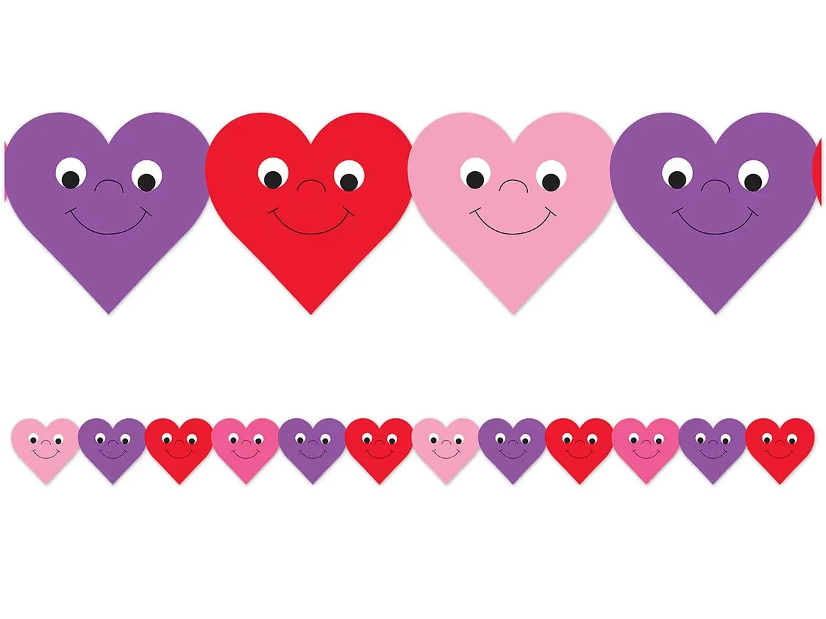 Smiling Heart Border - US 7554