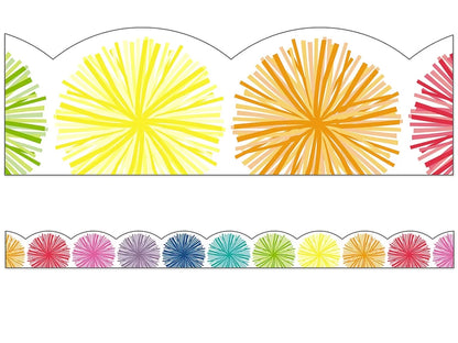 Hello Sunshine Pom-Pom Scalloped Border - US 2540