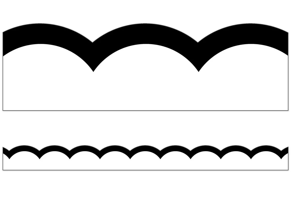 Simply Stylish Scalloped Border - US 3339