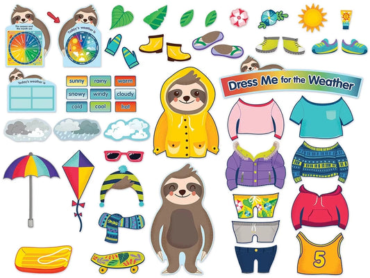 One World Dress for the Weather Bulletin Board Set - US 6610